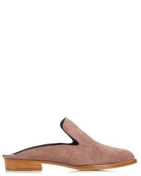Robert Clergerie Alice Suede Slip On Loafers