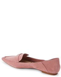 Sam Edelman Pink Mauve Robbie Pointed Toe Loafers