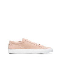Common Projects Neutral Achilles Suede Sneakers