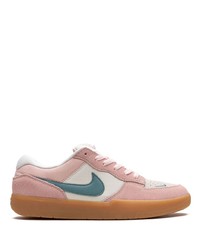 Nike Sb Force 58 Pink Bloomtealgum Sneakers