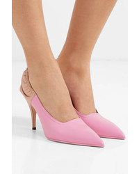 Victoria Beckham Two Tone Leather Pumps