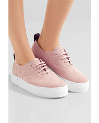 Eytys Mother Suede Sneakers Pastel Pink
