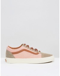 Vans Old Skool Suede Sneakers In Pink Va2xs6jw7