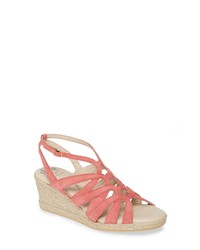 Amalfi by Rangoni Luca Espadrille Wedge Sandal