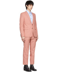 Dries Van Noten Pink Twill Suit