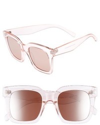 50mm Square Sunglasses Pink