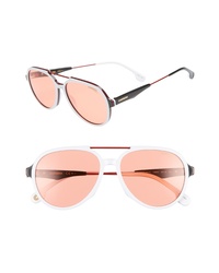 Carrera Eyewear 56mm Aviator Sunglasses