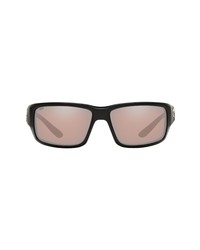 Costa Del Mar 60mm Polarized Wraparound Sunglasses
