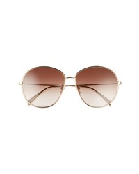 Celine 61mm Gradient Round Sunglasses