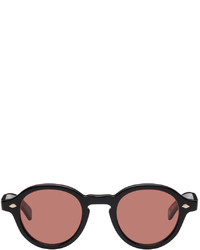Garrett Leight Black Flipper Sunglasses