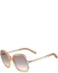 Chloé Chloe Jayme Gradient Rounded Square Sunglasses