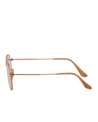 Ray-Ban Copper Hexagonal Sunglasses
