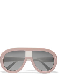 Stella McCartney D Frame Acetate Sunglasses Pink