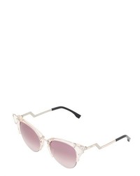 Fendi Cat Eye Sunglasses With Crystal Details