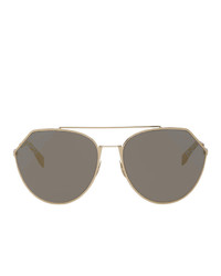 Fendi Gold And Green Forever Sunglasses