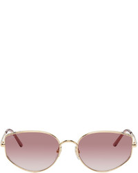 Cartier Gold Panthre De Sunglasses
