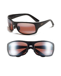 Maui Jim Haleakala 66mm Polarizedplus2 Polarized Wrap Sunglasses
