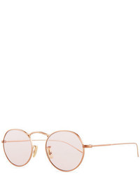 Oliver Peoples M 4 30th Round Metal Sunglasses