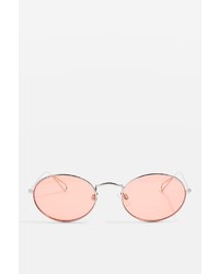 Topshop Oval Sunglasses