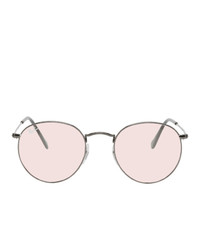 Ray-Ban Pink Oval Evolve Sunglasses