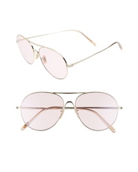 Oliver Peoples Rockmore 58mm Aviator Sunglasses