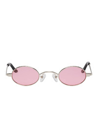 Roberi and Fraud Silver Doris Sunglasses