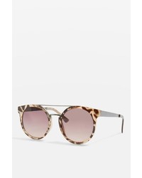 Topshop Tortoiseshell Frame Sunglasses