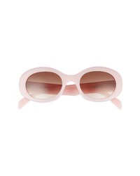 Celine Triomphe 54mm Oval Sunglasses