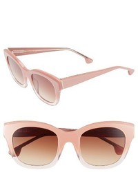Alice + Olivia Victoria 50mm Cat Eye Sunglasses