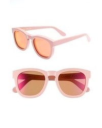 Wildfox Classic Fox Deluxe 50mm Sunglasses Pink One Size