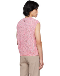 Wooyoungmi Pink Crewneck Vest