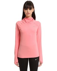 Nike Dri Fit Nylon Stretch Running Sweatshirt