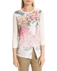 Ted Baker London Indii Painted Posie Sweater