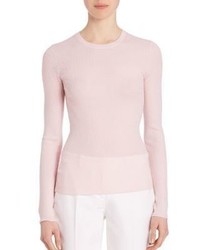 Michael Kors Michl Kors Collection Fitted Cashmere Sweater