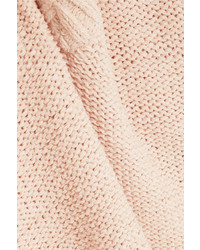 See by Chloe See By Chlo Cotton Blend Sweater Blush