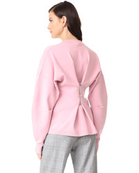 Tibi Sweater With Zip Detail