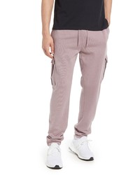 Topman Cargo Joggers In Lilac At Nordstrom