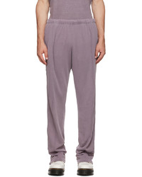 Les Tien Gray Cotton Lounge Pants