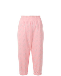 Gcds Monogram Cropped Track Trousers