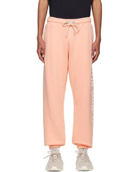 Palm Angels Pink Cotton Lounge Pants