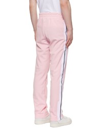Palm Angels Pink Logo Lounge Pants