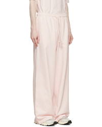 Acne Studios Pink Relaxed Fit Lounge Pants