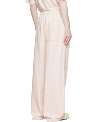 Acne Studios Pink Relaxed Fit Lounge Pants