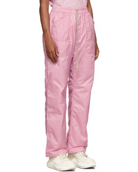 Rick Owens DRKSHDW Pink Wide Lounge Pants