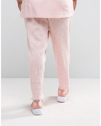 Puma Plus Waffle Joggers In Pink To Asos
