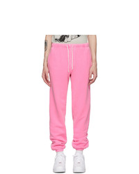 ERL Ssense Pink Logo Lounge Pants