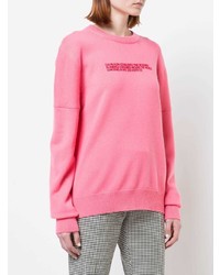 Calvin Klein 205W39nyc Embroidered Text Sweatshirt