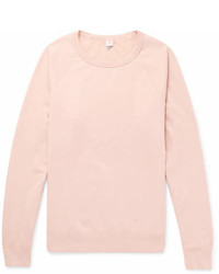 SAVE KHAKI UNITED Fleece Back Supima Cotton Jersey Sweatshirt