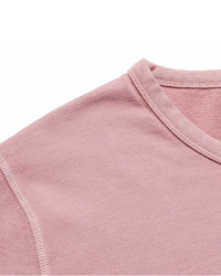 Officine Generale Gart Dyed Loopback Cotton Jersey Sweatshirt