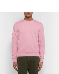 Aspesi Gart Dyed Loopback Cotton Jersey Sweatshirt